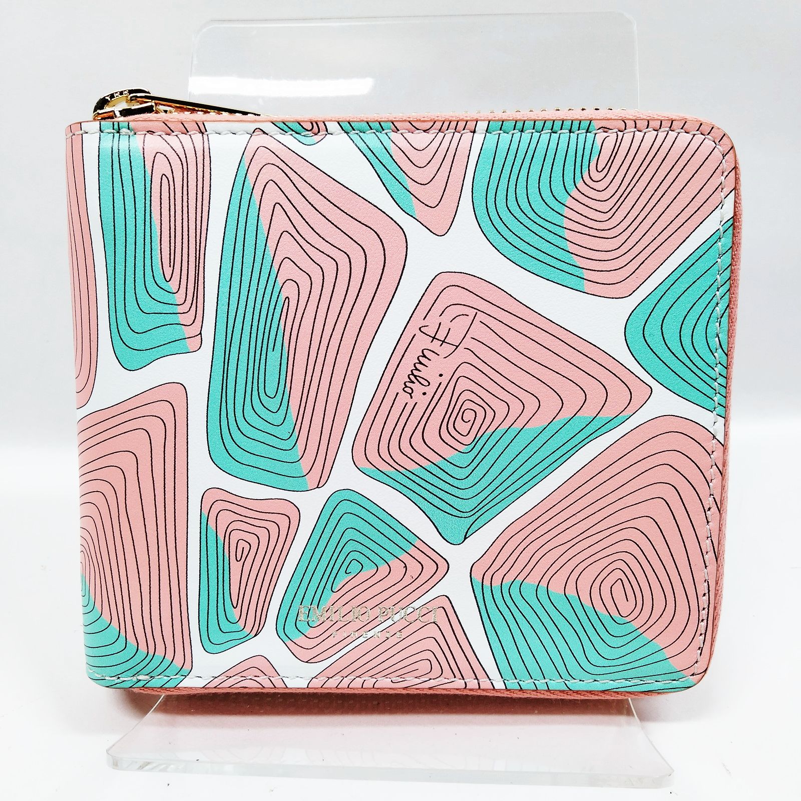 Emilio Pucci Wallet Pink Leather 2279213 | eBay