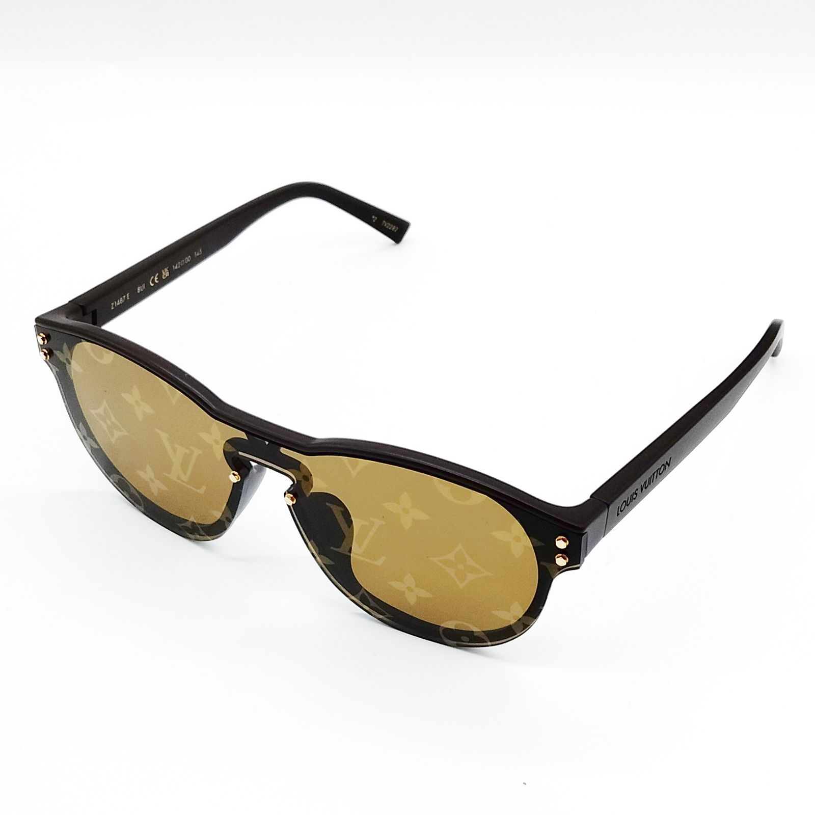 y*z様 LOUIS VUITTON ルイヴィトンウェイビーモノグラム クルーネ Louis Vuitton Sunglasses Z1487E Waimea Womens Browns 2331342 | eBay