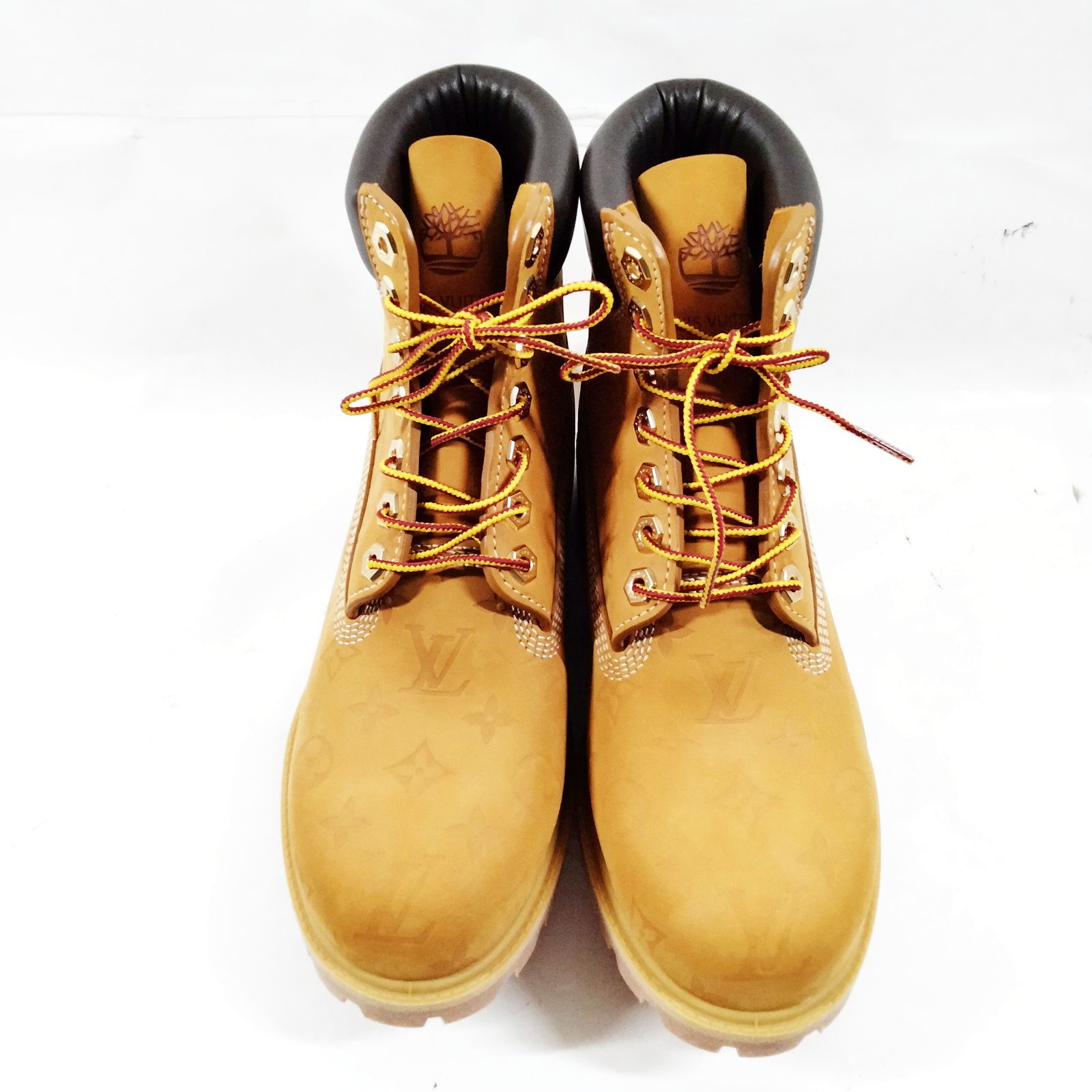 LOUIS VUITTON ブラウン スエード ブーツ 6.5 直営店購入品 Louis Vuitton Boots Men Light Brown Leather calf 3297570 | eBay