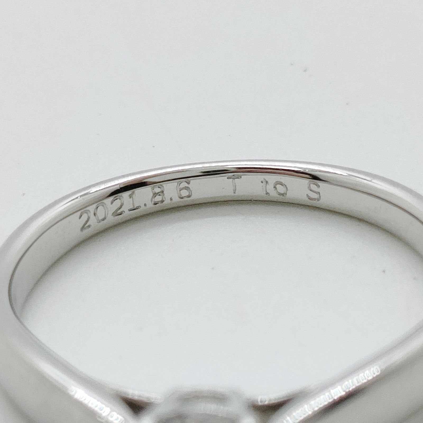 Tiffany and Co. Ring Harmony Natural Diamond 0.29ct Platinum 