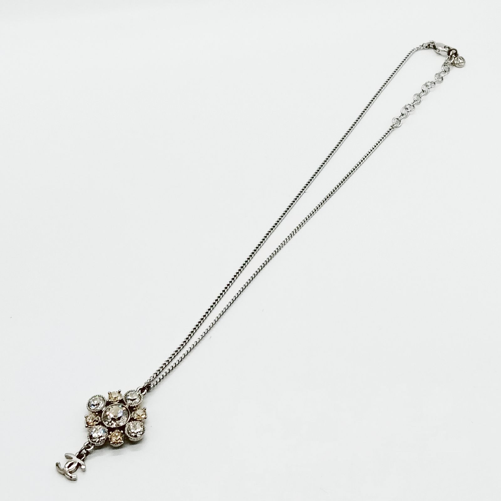 Chanel Pendant Necklace Silver C11 V 3655688 | eBay