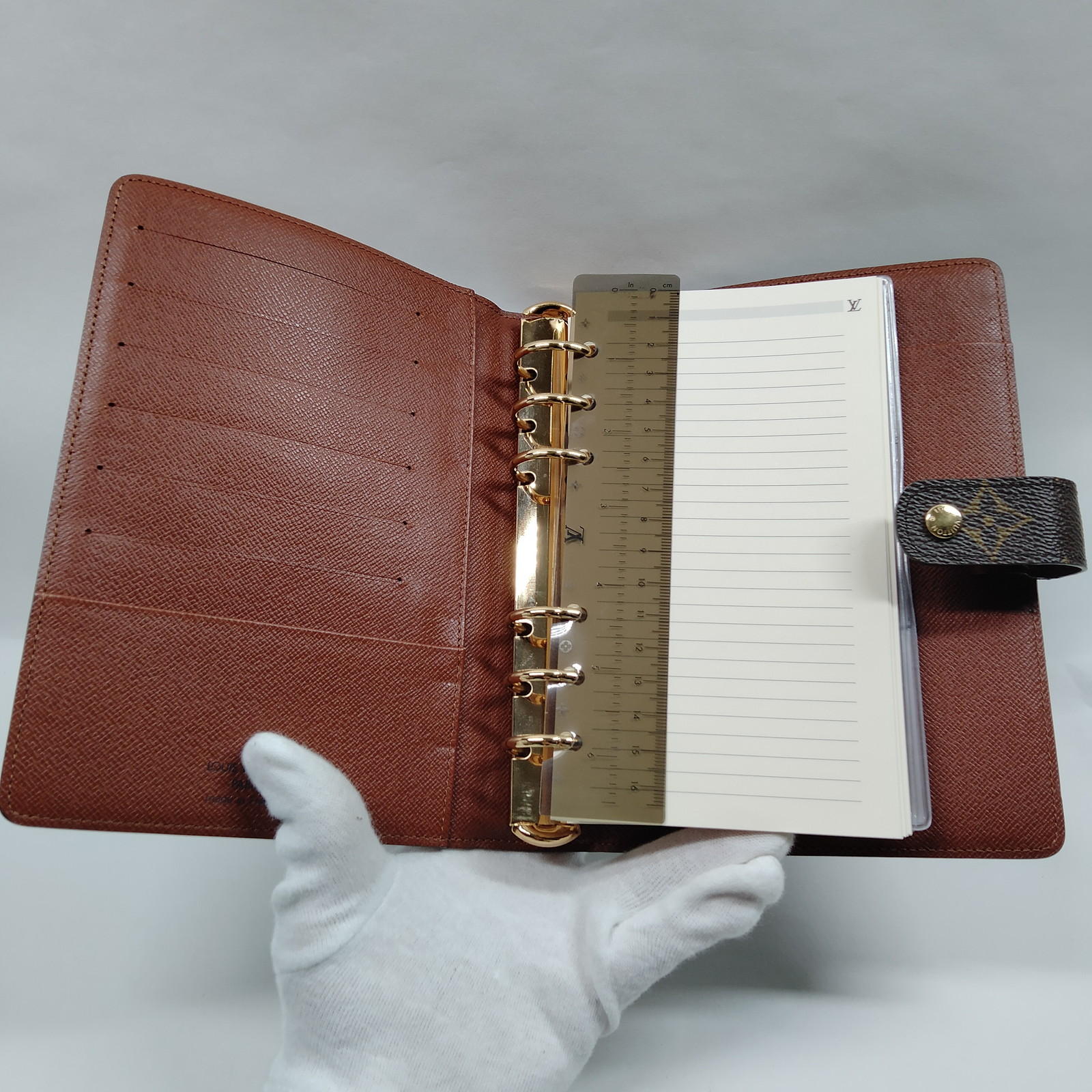 Louis Vuitton LV Diary Cover Brown Monogram 3982617