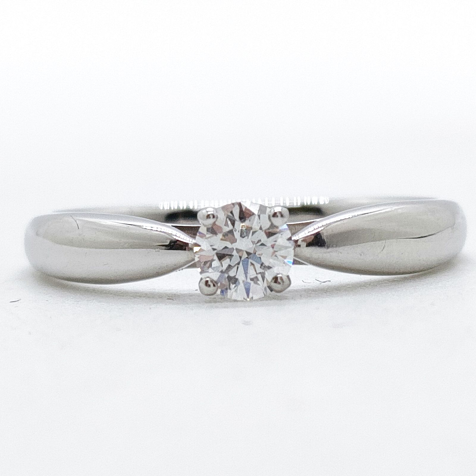 Tiffany and Co. Ring Harmony Natural Diamond 0.2ct Platinum 