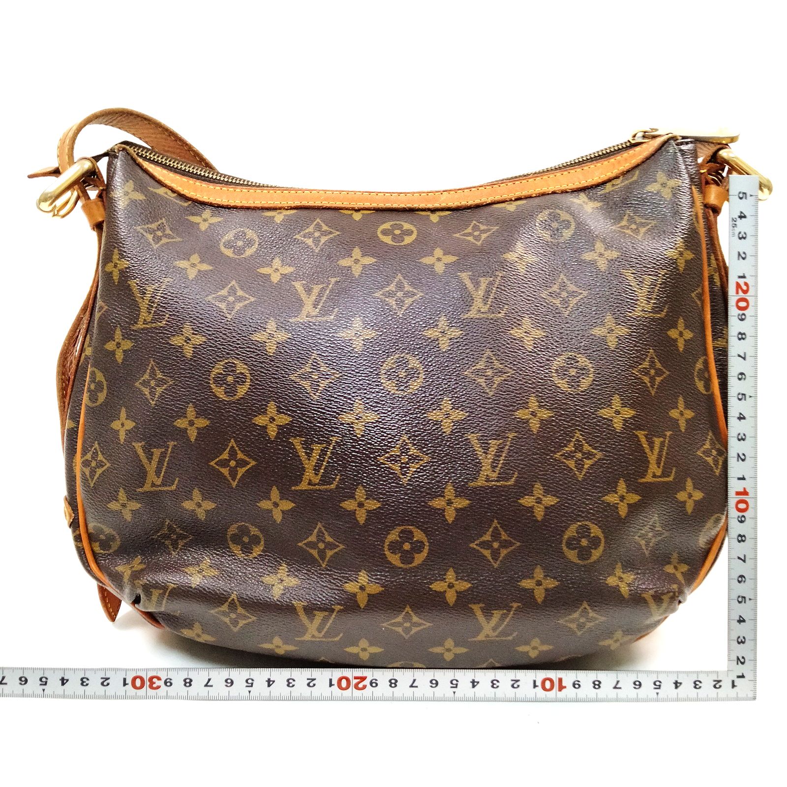 Louis Vuitton LV Shoulder Bag M40075 Tulum GM Brown Monogram